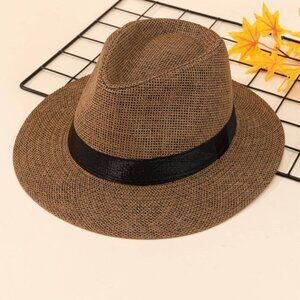 NEW Women's Cowboy Straw Hat For Summer